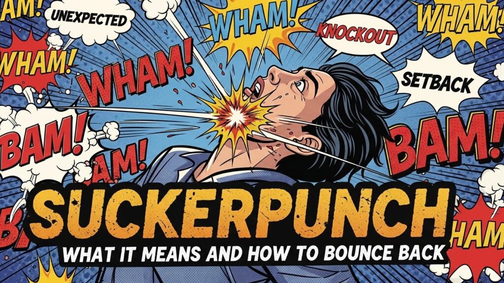 SuckernPunch – What It Means and How to Bounce Back