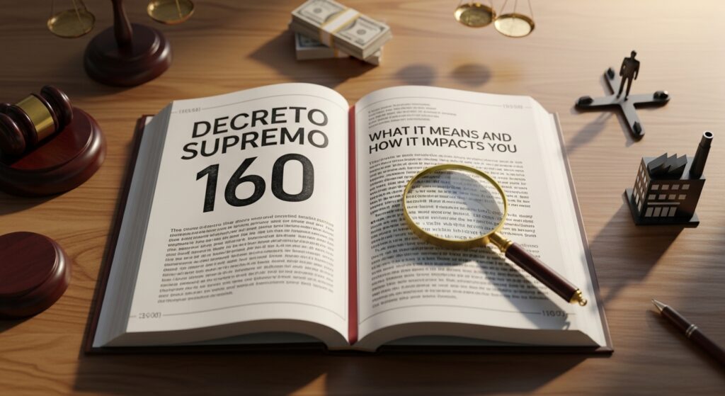 Decreto Supremo 160
